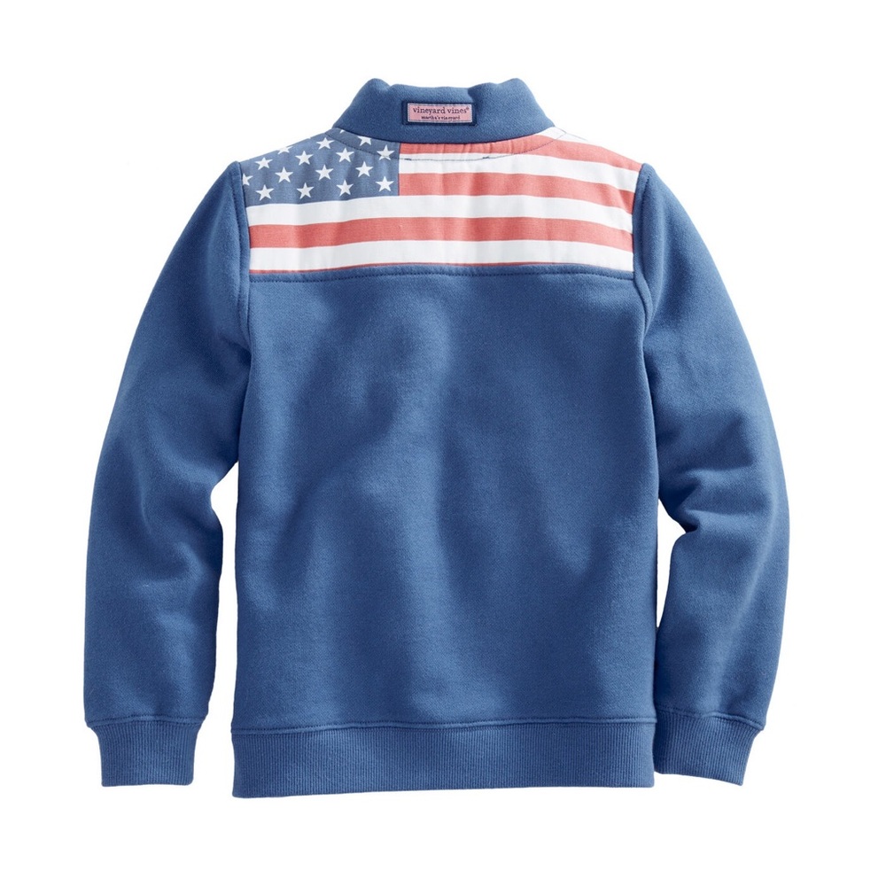 Boys Vineyard Vines Flag Shep Shirt